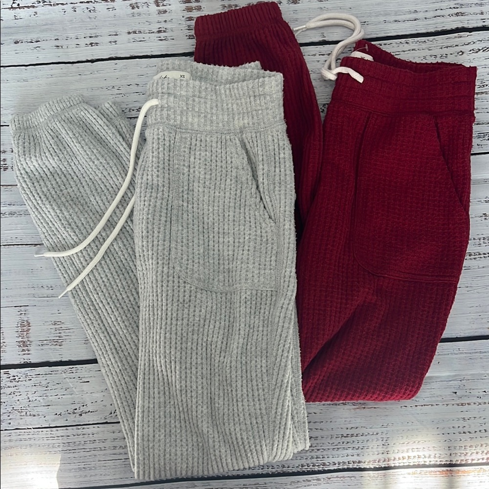 Gilly Hicks Waffle Knit Pajama Pants - XS